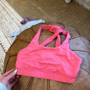 Lululemon Athletica Vibrant Pink Sports Bra